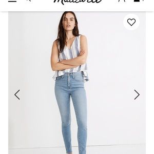 Made well skinny jeans